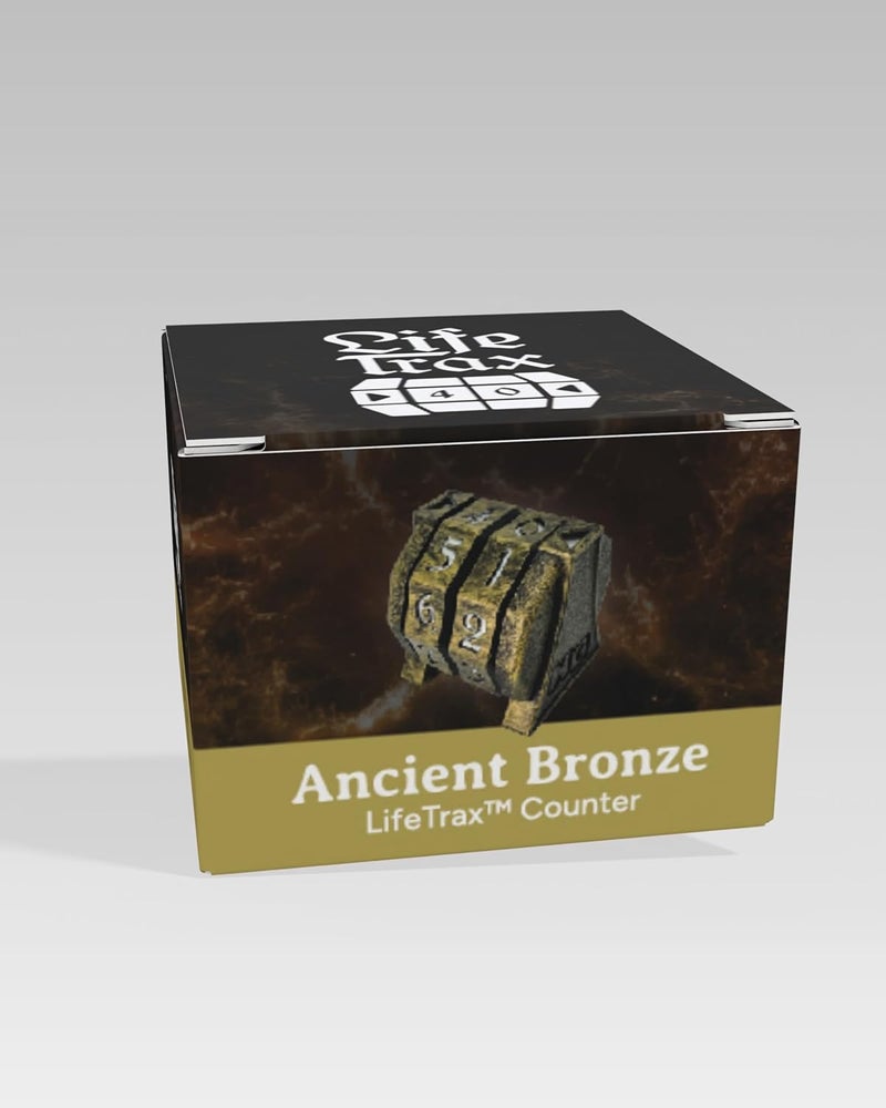 NERD GEAR Store LifeTrax - MTG Life Counter - Essential MTG Accessories for Magic The Gathering Commander Players - Durable, Sleek, and Professionally Made for TCG, DND, RPGs, and MTG (Ancient Bronze) - Image 4